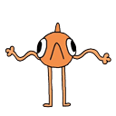 le poisson steve wobble Slack emoji