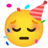 sad party Slack emoji