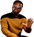 geordi no Slack emoji