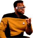 geordi yes Slack emoji