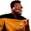 geordi yes Slack emoji