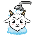 goat shower time Slack emoji