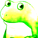 froge bright Slack emoji