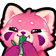 aerapeach nom Slack emoji