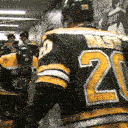 bruins shoulder bump Slack emoji