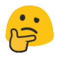 thinking blob intensifies Slack emoji