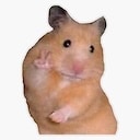 hamsterpeacesign Slack emoji