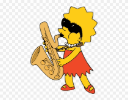 lisa saxophone Slack emoji