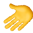 jazz hand left Slack emoji