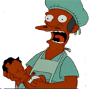 apu simpsons shocked octuplets Slack emoji