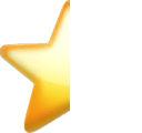 star half Slack emoji