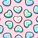 candyhearts pretty Slack emoji