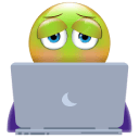 sick but working Slack emoji