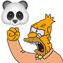 old man yells at panda Slack emoji
