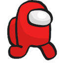 among us red run Slack emoji