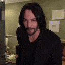 keanu thanks 128 Slack emoji