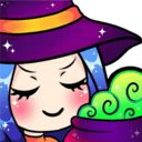 bluehair witch Slack emoji