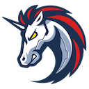 unicorn fierce gaze Slack emoji