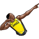 usain bolt Slack emoji