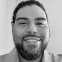 smiling bearded man Slack emoji