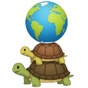 turtles all the way down Slack emoji