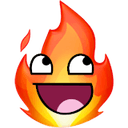 awesome fire Slack emoji