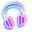 neonheadphones Slack emoji