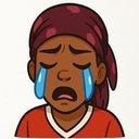 gonemili grace emotion pleure Slack emoji
