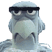shifty eyes sam eagle Slack emoji