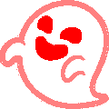 rainbow ghostie Slack emoji