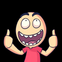 excited thumbsup smile Slack emoji