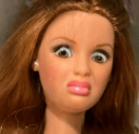 barbie ew Slack emoji