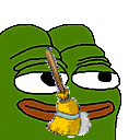 pepe mop smug Slack emoji
