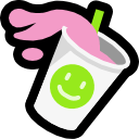 milkshake strawberry Slack emoji