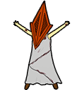 pyramid head Slack emoji