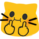 meow double fu Slack emoji