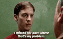 tobey maguire spider man my problem Slack emoji