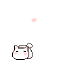 kitty chase heart Slack emoji