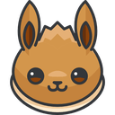 eevee head Slack emoji