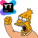 old man yells youtrack Slack emoji
