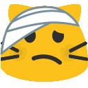 meow bandage Slack emoji