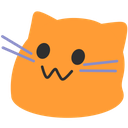 meow orange Slack emoji