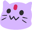 meow purplegem Slack emoji