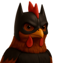 chicken batman Slack emoji