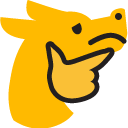 dragon think Slack emoji