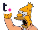 old man yells at teamwork Slack emoji