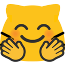 meow hug Slack emoji