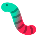 gummy worm2 Slack emoji