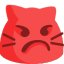 meow angry red Slack emoji