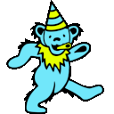 grateful dead birthday bear Slack emoji